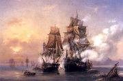 Alexey Bogolyubov, Capturing of Swedish 44-gun frigate Venus by Russian 22-gun cutter Merkuriy of June 1, 1789.